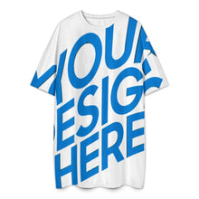Charger l&#39;image dans la galerie, Robe pyjama t-shirt grande taille pour femme, grandes tailles LM475 personnalisé avec photo texte prénom (conception une image)
