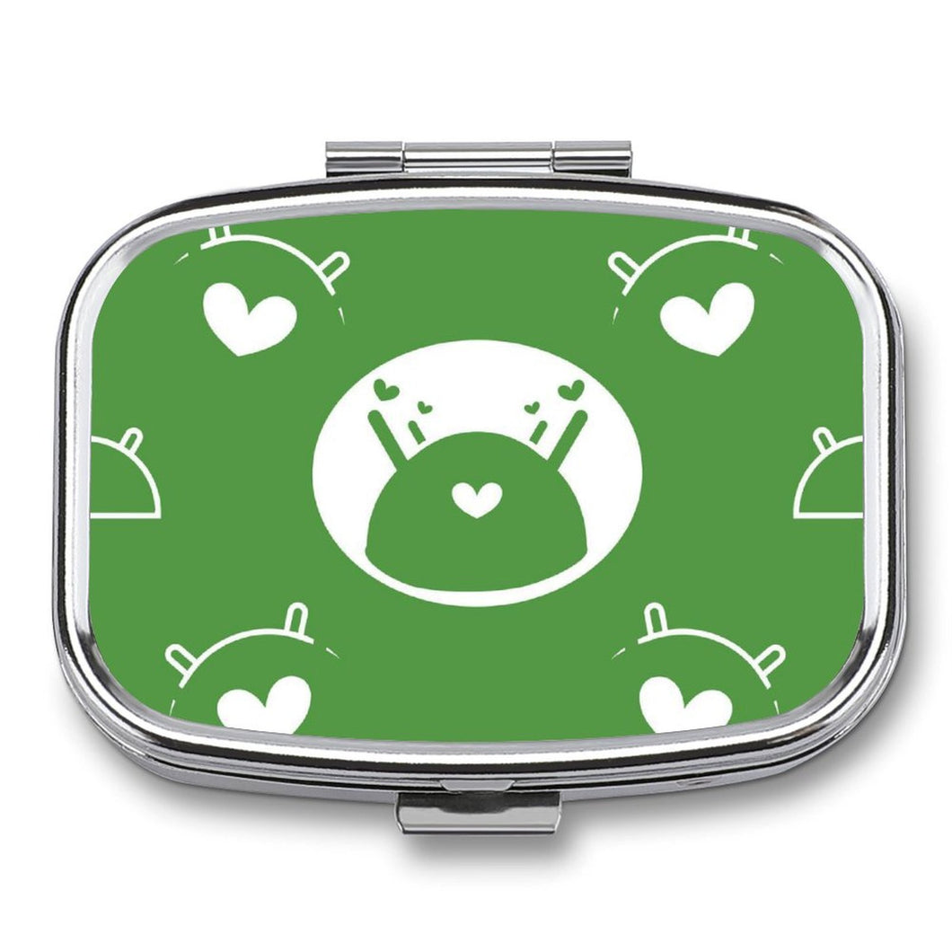 Pilulier Carré Personnalisé | Boîte en Métal Chic & Cadeau Discret