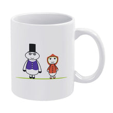 Charger l'image dans la galerie, Mug Céramique Blanc Personnalisé : Tasse Bureau Minimaliste (350ml)
