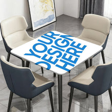 Charger l&#39;image dans la galerie, Nappe carrée en toile cirée JJ05191095 personnalisé avec photo texte prénom
