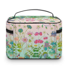 Charger l'image dans la galerie, Mallette Maquillage Pro Cuir Litchi | Rangement Modulable &amp; Chic
