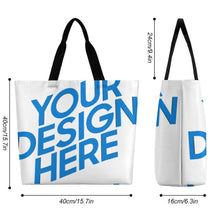 Charger l&#39;image dans la galerie, Grand sac cabas XB0601059 avec bandoulière pour femme personnalisé avec photo texte prénom (conception une image)
