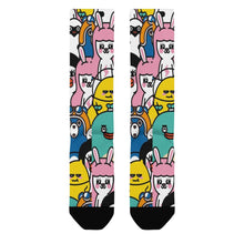Charger l&#39;image dans la galerie, Chaussettes Personnalisées Intégrales | Impression 360° sur Toute la Surface
