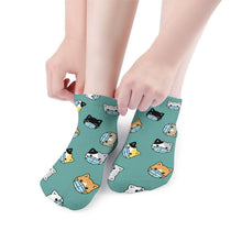 Charger l'image dans la galerie, Chaussettes Courtes Personnalisées | Impression Photo HD 360°

