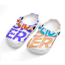 Charger l&#39;image dans la galerie, Chaussures enfant à trous personnalisé avec photo texte prénom

