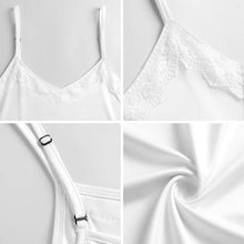Charger l'image dans la galerie, Peignoir Court Personnalisé Femme | Robe de Chambre Dentelle
