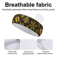 Charger l&#39;image dans la galerie, Dominez Votre Effort : Bandeau de Sport Anti-Sueur Personnalisé
