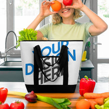 Charger l'image dans la galerie, Sac de courses isotherme grande capacité XB0601064 personnalisée avec prénom motif texte (conception multi-images)
