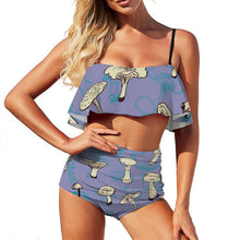 Charger l'image dans la galerie, Bikini à Volants Personnalisé | Impression Sublimation Pleine Surface &amp; Découpe Taille
