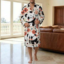 Charger l'image dans la galerie, Adult Nightgown Panda, Red
