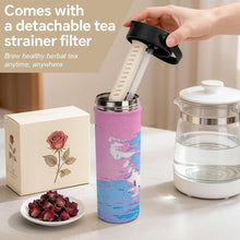Charger l'image dans la galerie, Gourde isotherme personnalisée avec infuseur à thé 590 ml
