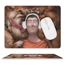 Charger l'image dans la galerie, Tapis de Souris Cuir PU Personnalisé | Waterproof &amp; Ultra-fin | [Nom]
