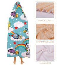 Charger l&#39;image dans la galerie, Plaid à Capuche Personnalisé | La Couverture Polaire à Porter
