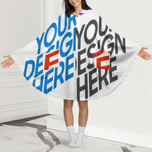 Charger l'image dans la galerie, Couverture à capuche unisexe NDP08 personnalisée avec prénom motif texte (conception multi-images)
