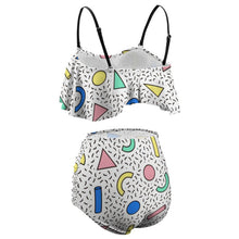 Charger l'image dans la galerie, Bikini à Volants Femme : Maillot 2 Pièces Romantique &amp; Volume
