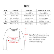 Charger l'image dans la galerie, Women's Long Sleeve Shirt Merry Christmas Santa Duck Snowflake Blue
