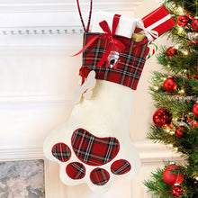 Charger l&#39;image dans la galerie, Votre Chien, Star de Noël | Sa Chaussette Patte Personnalisée
