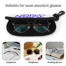 Charger l&#39;image dans la galerie, Étui de rangement horizontal pour lunettes personnalisée avec prénom motif texte
