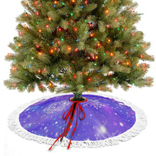 Charger l&#39;image dans la galerie, Jupe de Sapin Réversible Personnalisée | Deux Designs en Un
