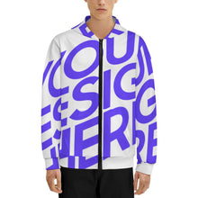 Charger l&#39;image dans la galerie, Sweat-shirt à capuche zippé pour adolescent LM516 personnalisé avec photo texte prénom (conception une image)
