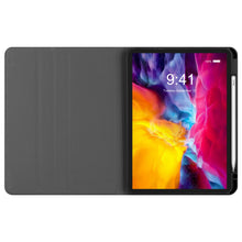 Charger l&#39;image dans la galerie, Étui iPad version livre de haute qualité pour iPad Pro Air 2021 2020 avec fente pour stylo personnalisée avec prénom motif texte (conception multi-images)
