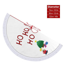 Charger l&#39;image dans la galerie, Jupe de Sapin Bohème Personnalisée | Tapis à Franges Unique
