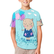 Charger l'image dans la galerie, T-shirt Enfant Personnalisable en Coton | Imprimez son Dessin

