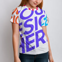 Charger l&#39;image dans la galerie, T-shirt enfant pur coton ET personnalisé avec photo texte prénom
