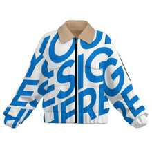 Charger l&#39;image dans la galerie, Veste zippée double pour femme MWL523 personnalisé avec photo texte prénom (conception une image)
