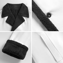 Charger l&#39;image dans la galerie, Trench-coat croisé pour homme avec col tailleur MWL510 personnalisée avec prénom motif texte
