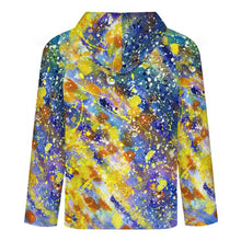 Charger l'image dans la galerie, Hoodie with Raglan Sleeves Colorful Splash Ink
