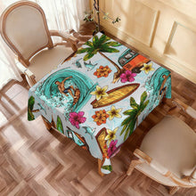 Charger l'image dans la galerie, Nappe Carrée Personnalisée | Tissu Oxford Imperméable &amp; Anti-Taches

