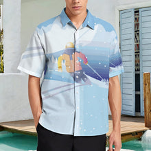 Charger l'image dans la galerie, Chemise Col Classique Coton Personnalisable Manches Courtes Homme
