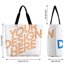 Charger l&#39;image dans la galerie, Grand sac cabas XB0601059 avec bandoulière pour femme personnalisée avec prénom motif texte (conception multi-images)
