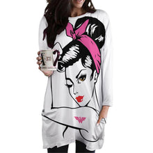 Charger l'image dans la galerie, Tunique Sweat Oversize Femme - Grandes Poches &amp; Coupe Longue (2XS-6XL)
