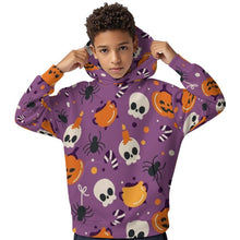 Charger l'image dans la galerie, Sweat Capuche Enfant Personnalisé | Confortable, Sûr et Sans Cordon
