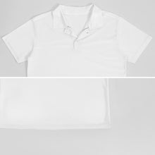 Charger l&#39;image dans la galerie, Polo pur coton pour homme personnalisée avec prénom motif texte
