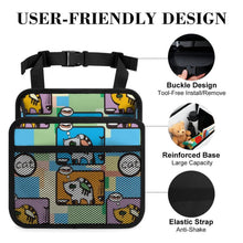 Charger l'image dans la galerie, Organiseur de Siège Auto Personnalisé | Rangement Simili Cuir PU
