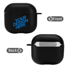 Charger l&#39;image dans la galerie, Étui de protection pour écouteurs Bluetooth AirPods 4 personnalisée avec prénom motif texte
