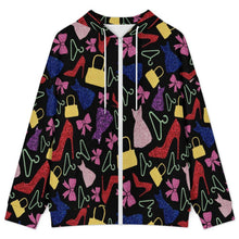 Charger l'image dans la galerie, Veste à capuche zippée femme personnalisable en tissu confort
