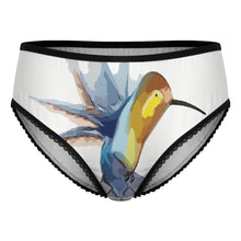 Charger l&#39;image dans la galerie, Culotte Dentelle Personnalisable en Soie de Lait - Cadeau Intime
