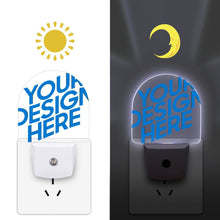 Charger l&#39;image dans la galerie, Veilleuse chambre en plastique LED (Plusieurs spécifications disponibles) personnalisée avec prénom photo image texte motif
