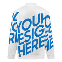 Charger l'image dans la galerie, Veste de baseball universitaire pour femme SDS2507 personnalisé avec photo texte prénom (conception une image)
