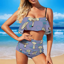 Charger l'image dans la galerie, Bikini à Volants Personnalisé | Impression Sublimation Pleine Surface &amp; Découpe Taille
