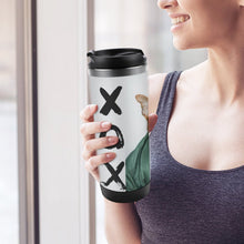 Charger l'image dans la galerie, Mug Voyage 380ml Hybride Inox &amp; Plastique | Démontable &amp; Personnalisable
