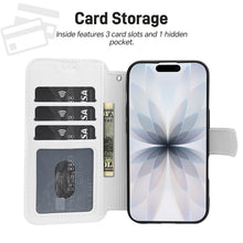 Charger l'image dans la galerie, Coque Portefeuille Personnalisée en Cuir pour iPhone 17 avec Lanière

