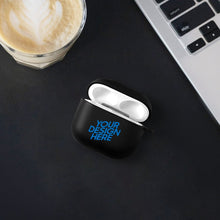 Charger l&#39;image dans la galerie, Étui de protection pour écouteurs Bluetooth AirPods 4 personnalisée avec prénom motif texte
