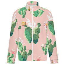 Charger l'image dans la galerie, Fleece Jacket Cactus, Tropical, Pink
