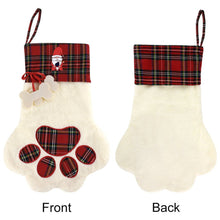 Charger l&#39;image dans la galerie, Votre Chien, Star de Noël | Sa Chaussette Patte Personnalisée
