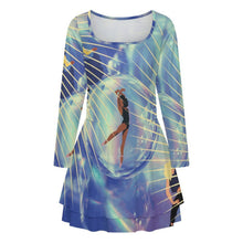 Charger l'image dans la galerie, Sweat-Shirt Femme Col V Manches Longues Personnalisable
